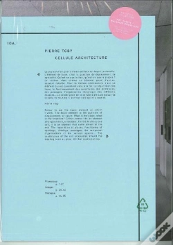 Capa do artigo 1 - Pierre Toby, Cellule Architecture (Fr/Eng)