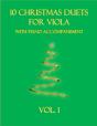 10 Christmas Duets For Viola With Piano Accompaniment - Preview