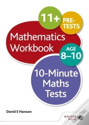 Capa do artigo 10-Minute Maths Tests Workbook Age 8-10