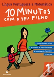 Capa do artigo 10 Minutos com o seu Filho - 1º Ano - Língua Portuguesa e Matemática