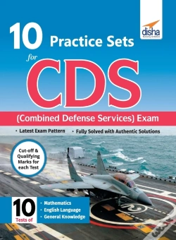 Capa do artigo 10 Practice Sets Workbook For Cds (Combined Defence Services) Exam