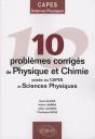 10 Problèmes Corrigés De Physique-Chimie Posés Au Capes De Sciences Physiques - Preview