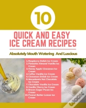 Capa do artigo 10 Quick And Easy Ice Cream Recipes - Ab