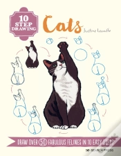 Capa do artigo 10 Step Drawing: Cats