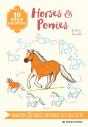 10 Step Drawing: Horses & Ponies - Preview