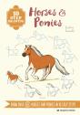 10 Step Drawing: Horses & Ponies - Preview