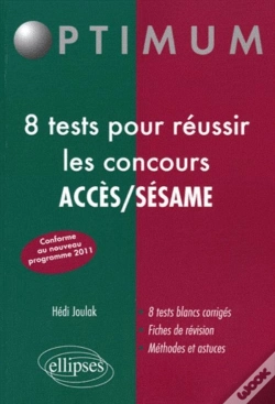 Capa do artigo 10 Tests Pour Réussir Les Concours Acces/Sesame Nouveau Programme