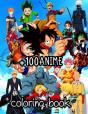 +100 Anime Coloring Book - Preview