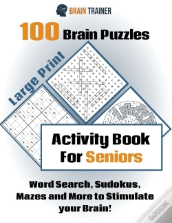 Capa do artigo 100 Brain Puzzles - Activity Book For Se