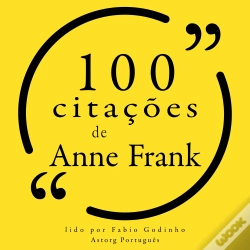 Capa do artigo 100 Citações De Anne Frank