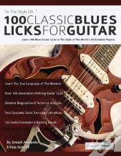 Capa do artigo 100 Classic Blues Licks For Guitar