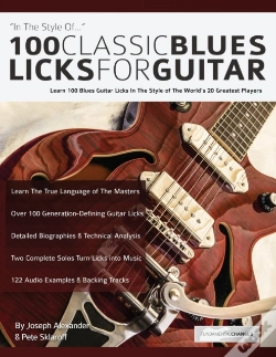 Capa do artigo 100 Classic Blues Licks For Guitar