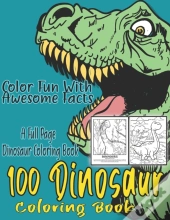100 Dinosaur Coloring Book