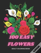 Capa do artigo 100 Easy Flowers Adult Coloring Book