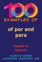 100 Examples Of Por And Para - Preview