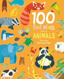 Capa do artigo 100 First Words Exploring Animals (Cased)