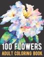 100 Flowers Coloring Book - Preview