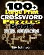 100+ Large Print Crossword Puzzle Book For Seniors - Preview