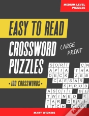 Capa do artigo 100 Large Print Easy To Read Medium Level Crossword Puzzles