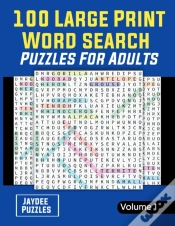 Capa do artigo 100 Large Print Word Search Puzzles For Adults