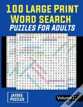 100 Large Print Word Search Puzzles For Adults