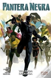 Capa do artigo 100% Marvel Coediciones Pantera Negra. Wakanda Destada 4