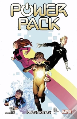 Capa do artigo 100% Marvel Coediciones Power Pack. Proscritos