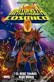 Capa do artigo 100% Marvel Hc Coediciones Motorista Fantasma Cosmico. El Thanos