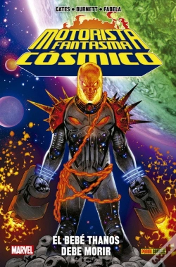 Capa do artigo 100% Marvel Hc Coediciones Motorista Fantasma Cosmico. El Thanos