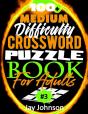 100+ Medium Difficulty Crossword Puzzle Book For Adults - Preview