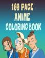 100 Page Anime Coloring Book - Preview