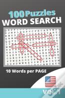 100 Puzzles Word Search 10 Words Per Page