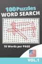 100 Puzzles Word Search 10 Words Per Page - Preview