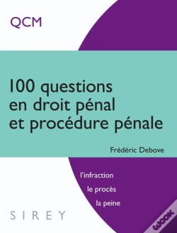 Capa do artigo 100 Questions Droit Pénal Procédure Pénale (1e Édition)