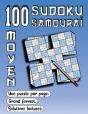 100 Sudoku Samourai, Moyen, Une Puzzle Par Page, Grand Format, Solutions Incluses - Preview