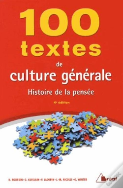 Capa do artigo 100 Textes De Culture Générale