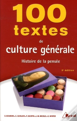 Capa do artigo 100 Textes De Culture Generale