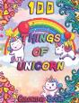 100 Things Of Unicorn Coloring Book - Preview