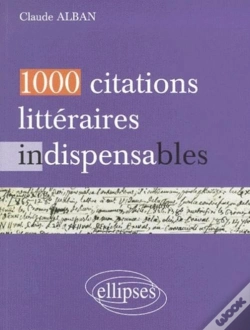 Capa do artigo 1000 Citations Littéraires Indispensables