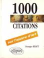 1000 Citations Sur L'Oeuvre D'Art - Preview