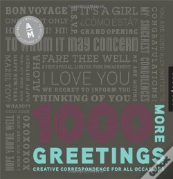 Capa do artigo 1000 More Greetings /Anglais