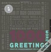 1000 More Greetings /Anglais