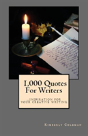 1,000 Quotes For Writers - Preview