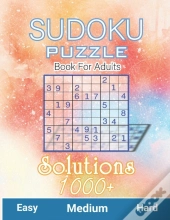 1000+ Sudoku Puzzles Book For Adults Easy Medium Hard Solution
