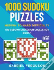 1000 Sudoku Puzzles Medium To Hard Difficulty