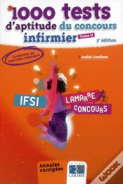 Capa do artigo 1000 Tests D Aptitude Du Concours Infirmier 3e Edition T.Ii
