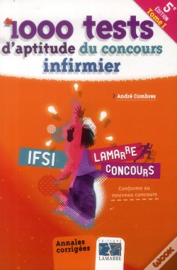 Capa do artigo 1000 Tests D'Aptitude Du Concours Infirmier Tome 1 5e Ed