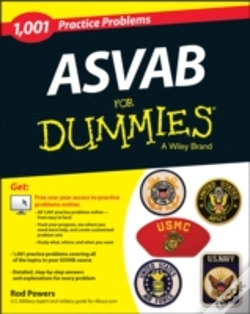 Capa do artigo 1001 Asvab Practice Problems For Dummies