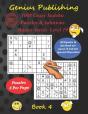 1008 Crazy Sudoku Puzzles & Solutions Master Series - Level 19 - Book 4 - Preview