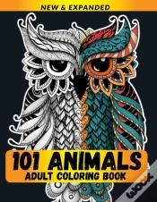 Capa do artigo 101 Animals Adult Coloring Book